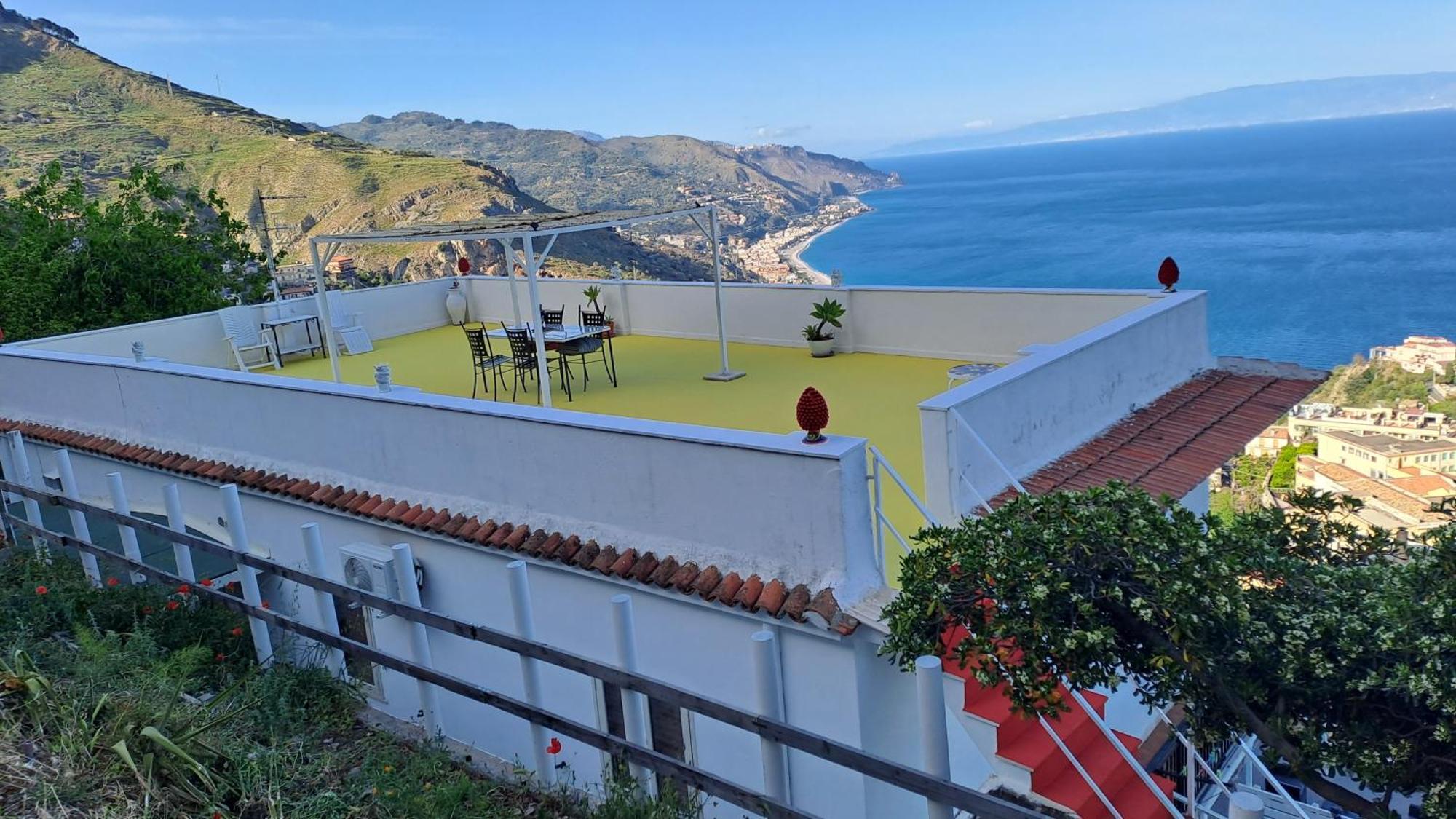 Villa Johnny And Mary'S House Breathtaking View Taormine Extérieur photo